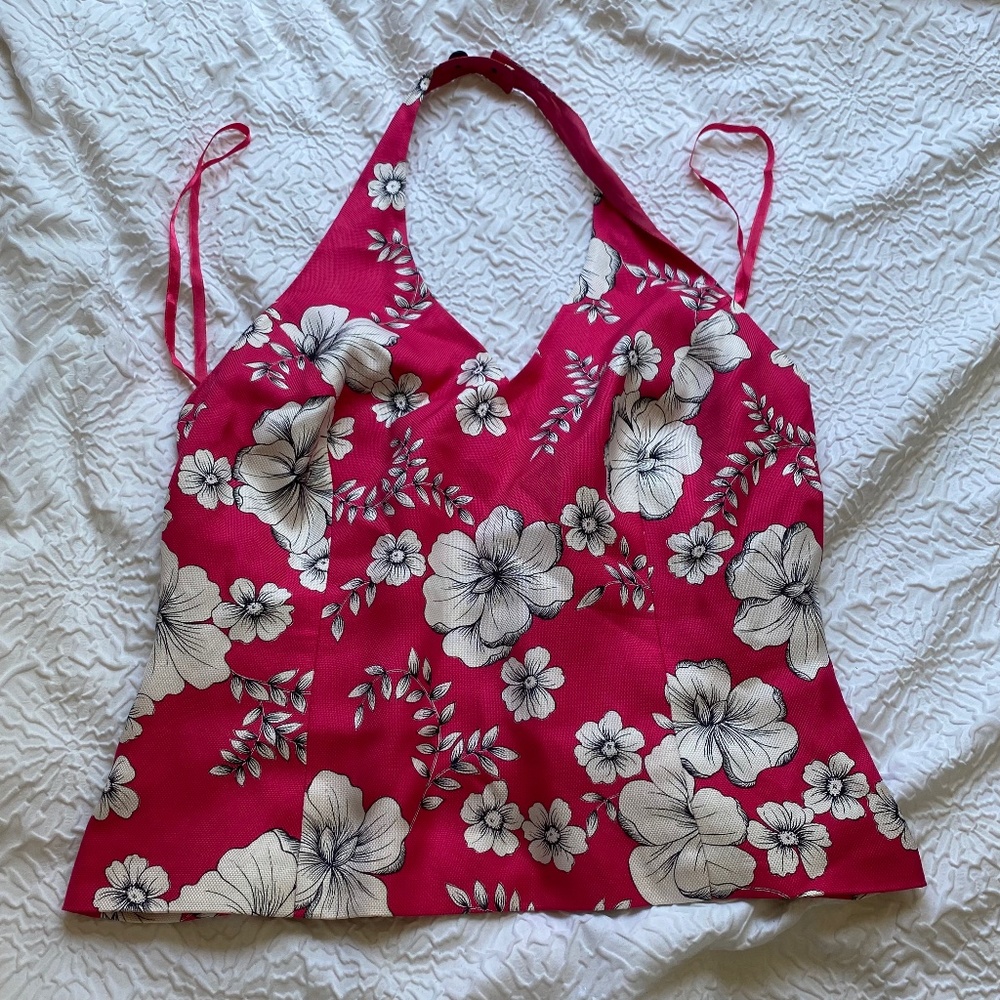 Loft Floral Halter Top